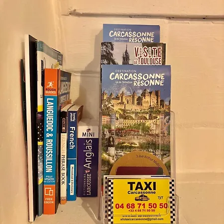 Cosy Traditional Old Stone Townhouse In Bastide 度假居 卡尔卡松